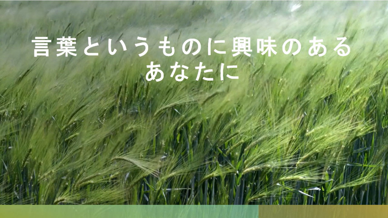 言語構造専修の紹介